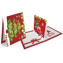 Lade das Bild in den Galerie-Viewer, 8PCS / SET 3D WEIHNACHTSGRUSSKARTEN DIAMOND PAINTIN