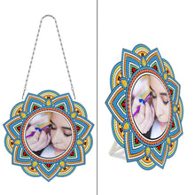 Lade das Bild in den Galerie-Viewer, Mandala Diamond painting-Hängespiegel