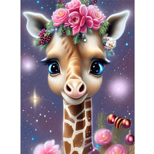 Lade das Bild in den Galerie-Viewer, Giraffe-Voller Bohrer Diamond Painting