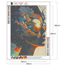 Lade das Bild in den Galerie-Viewer, Girl-Vollbild Diamond Painting-30x40cm