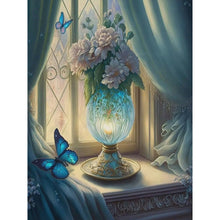 Lade das Bild in den Galerie-Viewer, Blumenkelch-Vollbild Diamond Painting-30x40cm