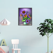 Lade das Bild in den Galerie-Viewer, Blume-Volle Runde Diamond Painting-30x40cm