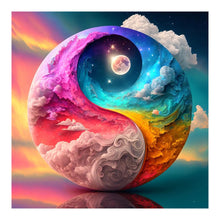 Lade das Bild in den Galerie-Viewer, Regenbogen Madchen-Voller Diamond Painting-30x30cm
