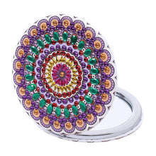 Lade das Bild in den Galerie-Viewer, Mandala-Diamant-Schminkspiegel