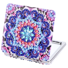 Lade das Bild in den Galerie-Viewer, Mandala-Diamant-Schminkspiegel