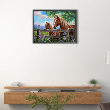 Lade das Bild in den Galerie-Viewer, Pferd-Volle Diamond Painting-40x30cm