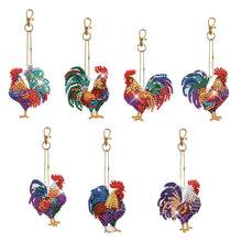 Lade das Bild in den Galerie-Viewer, 6pcs/Set-Butterfly/Wing-Double Side Drill-Diamond Schlüsselanhänger