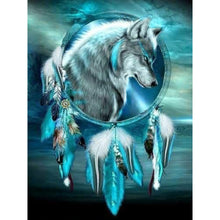 Lade das Bild in den Galerie-Viewer, Wolf-Voller Diamond Painting-30x40cm