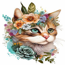 Lade das Bild in den Galerie-Viewer, Flower Animal-Voller Diamond Painting-30x30cm