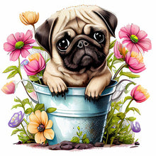 Lade das Bild in den Galerie-Viewer, Flower Animal-Voller Diamond Painting-30x30cm