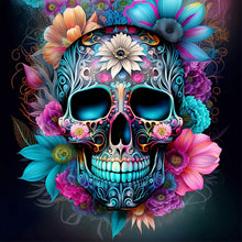 Lade das Bild in den Galerie-Viewer, Skull-Voller Diamond Painting-30x30cm