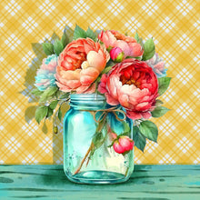 Lade das Bild in den Galerie-Viewer, Flower-Voller Diamond Painting-30x30cm