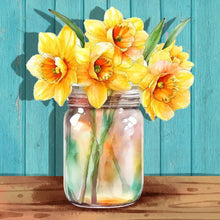 Lade das Bild in den Galerie-Viewer, Flower-Voller Diamond Painting-30x30cm