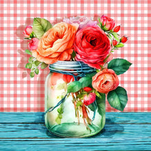 Lade das Bild in den Galerie-Viewer, Flower-Voller Diamond Painting-30x30cm