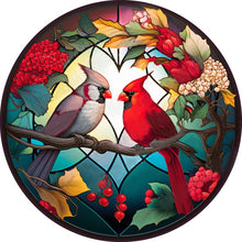 Lade das Bild in den Galerie-Viewer, Stained Glass Animal-VollerDiamond Painting-35x35cm