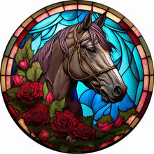 Lade das Bild in den Galerie-Viewer, Stained Glass Animal-VollerDiamond Painting-35x35cm
