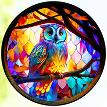 Lade das Bild in den Galerie-Viewer, Buntglas Animal-VollerDiamond Painting-30x30cm