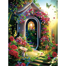 Lade das Bild in den Galerie-Viewer, Garden House-Partial Special Diamond Painting-30x40cm