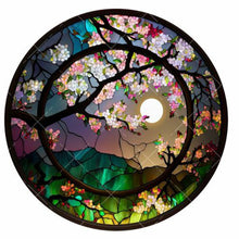 Lade das Bild in den Galerie-Viewer, Buntglas Animal-voller Round Diamond Painting-30x30cm