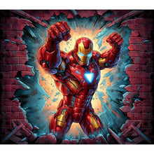 Lade das Bild in den Galerie-Viewer, Marvel-Helden- Diamond Painting-40x35cm
