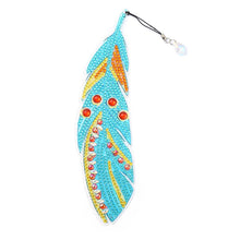 Lade das Bild in den Galerie-Viewer, DIY-Diamond-Painting-Feder-Lesezeichen
