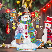 Lade das Bild in den Galerie-Viewer, DIY Weihnachtsschmuck aus Holz mit Kristall- und Diamantmalerei