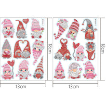 Lade das Bild in den Galerie-Viewer, 2pcs Weihnachten DIY Diamond Drawing Aufkleber