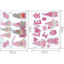 Lade das Bild in den Galerie-Viewer, 2pcs Weihnachten DIY Diamond Drawing Aufkleber