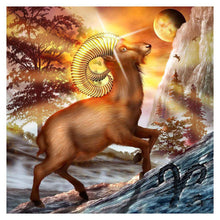 Lade das Bild in den Galerie-Viewer, Konstellation - runder Runder Diamant - 30x30cm
