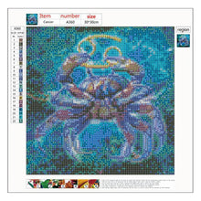 Lade das Bild in den Galerie-Viewer, Krebs - voller runder Diamant - 30x30cm