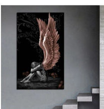 Lade das Bild in den Galerie-Viewer, Engel - Voller runder Diamantmalerei (80 * 40 cm)