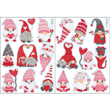 Lade das Bild in den Galerie-Viewer, 2pcs Weihnachten DIY Diamond Drawing Aufkleber