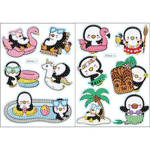Lade das Bild in den Galerie-Viewer, 2pcs Cartoon diy Diamantzeichnungsaufkleber