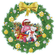 Lade das Bild in den Galerie-Viewer, 1pcs DIY Weihnachtskranz-Aufkleber