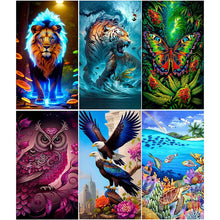 Lade das Bild in den Galerie-Viewer, Animal-Voller Round Diamond Painting-40x70cm-Large Size