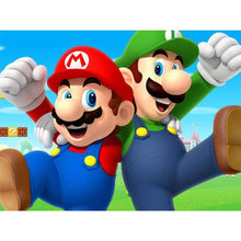 Lade das Bild in den Galerie-Viewer, Mario - Vollrunde Diamantmalerei