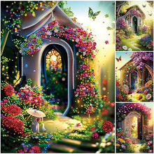 Lade das Bild in den Galerie-Viewer, Garden House-Partial Special Diamond Painting-30x40cm