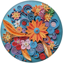 Lade das Bild in den Galerie-Viewer, Blumen-Teil-Special Diamond Painting-30x30cm
