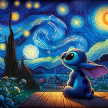 Lade das Bild in den Galerie-Viewer, Stitch-Voll  Diamond Painting-30x30cm
