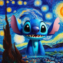 Lade das Bild in den Galerie-Viewer, Stitch-Voll  Diamond Painting-30x30cm
