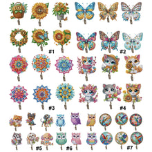 Lade das Bild in den Galerie-Viewer, 6Pcs/Set Animal-Diamond Art Craft Wandhaken
