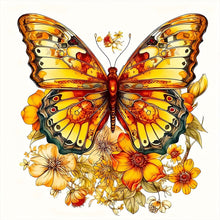 Lade das Bild in den Galerie-Viewer, Schmetterling Libelle-Voll  Diamond Painting-30x30cm
