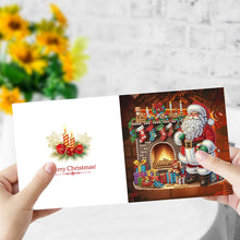 Lade das Bild in den Galerie-Viewer, 6Stück/Satz Weihnachts-Diamant-Grußkarten
