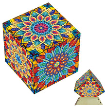 Lade das Bild in den Galerie-Viewer, Weihnachten Mandala-Diamant-Kombination Zauberwürfel Ornamente
