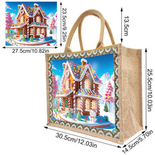Lade das Bild in den Galerie-Viewer, Weihnachts-Diamant Malerei Tote Bag (Upgraded Waterproof)
