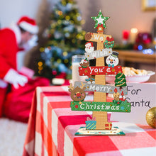 Lade das Bild in den Galerie-Viewer, Weihnachten-Holzschild Diamant Malerei Desktop
