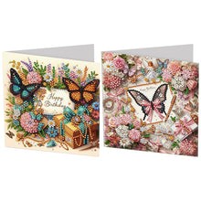 Lade das Bild in den Galerie-Viewer, 2/6/12Pcs/Set Weihnachten-Diamond Grußkarten
