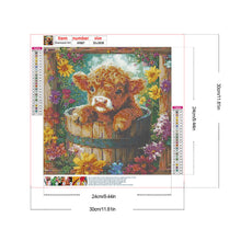 Lade das Bild in den Galerie-Viewer, Yak-Full Round Diamond Painting-30x30cm
