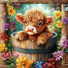 Lade das Bild in den Galerie-Viewer, Yak-Full Round Diamond Painting-30x30cm
