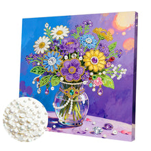 Lade das Bild in den Galerie-Viewer, Partial Pearl Painting mit Rahmen -25*25cm
